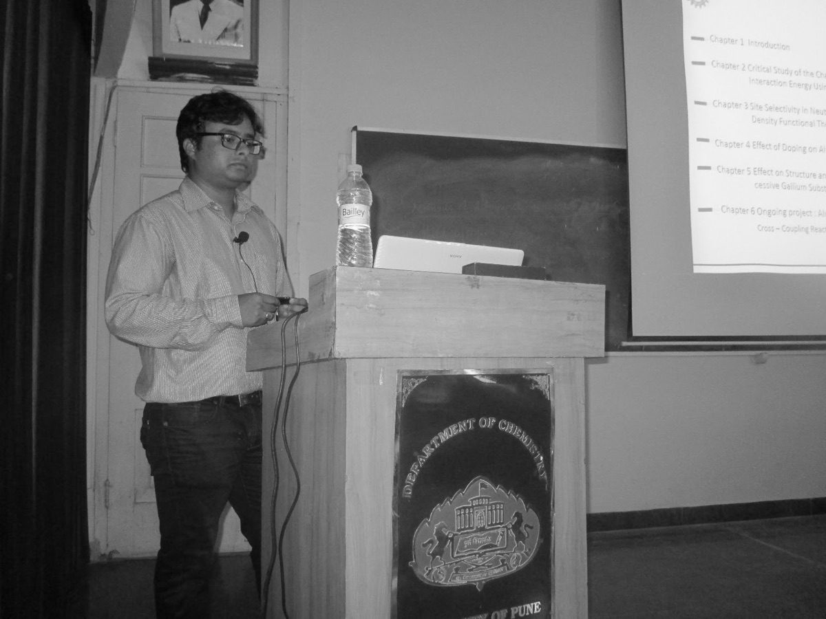Ph.D. defense, Savitribai Phule Pune University — August 2015