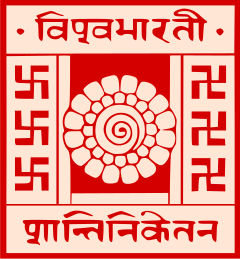 Visva-Bharati (A Central University) logo